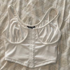 Bustier tank top